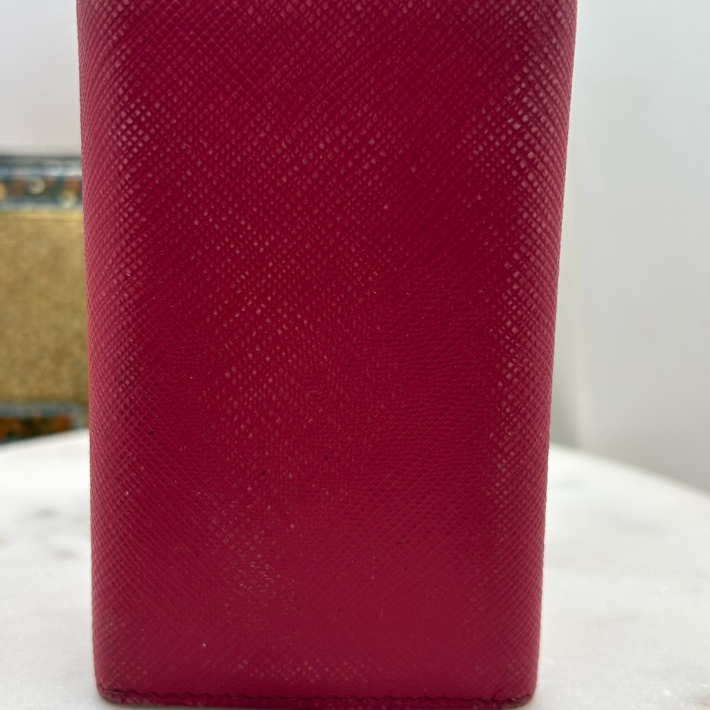 Prada authentic Pink Bow Key Holder Wallet - Picture 9 of 9